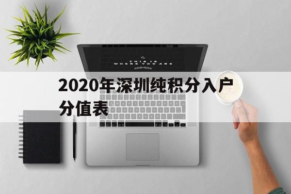 2020年深圳纯积分入户分值表(深圳2020年纯积分入户分数公布) 深圳核准入户