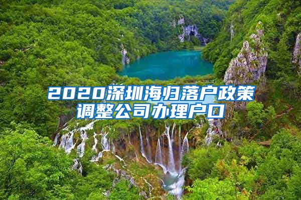 2020深圳海归落户政策调整公司办理户口